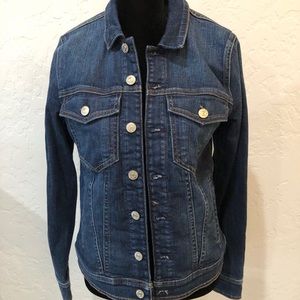 7 for all mankind denim jacket size small